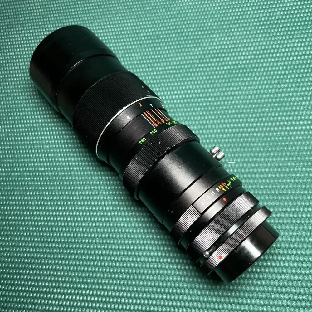 Vintage Vivitar Auto Telephoto Zoom 75-260mm 1:4.5 Lens Zoom Lens
